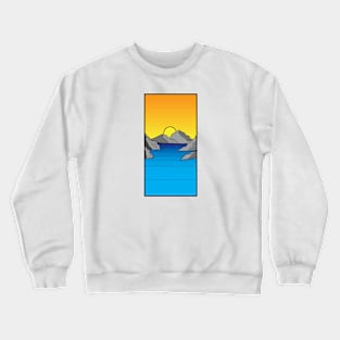 Orange skies Crewneck Sweatshirt